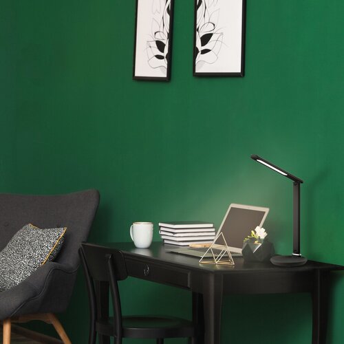 Veioza birou LED Osias, negru, 400lm, LED 9W, 2700-6500K, Rabalux 6980