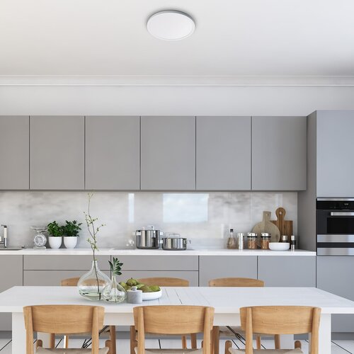 Plafoniera LED Pavel, alb, 18W, 1700lm, 4000K, IP20, Rabalux, 3427