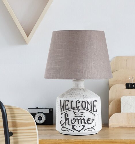 Veioza Petra, bej, 1XE14, Rabalux 4386