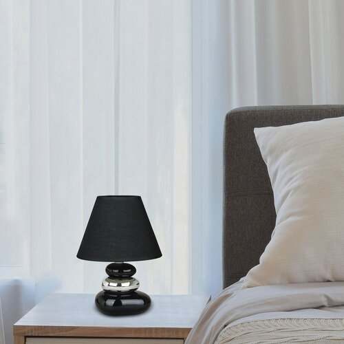 Veioza Salem, negru, 1xE14, Rabalux 4950