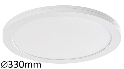 Plafoniera LED Sonnet, alb, 30W, 2800lm, 4000K, IP20, Rabalux, 1490
