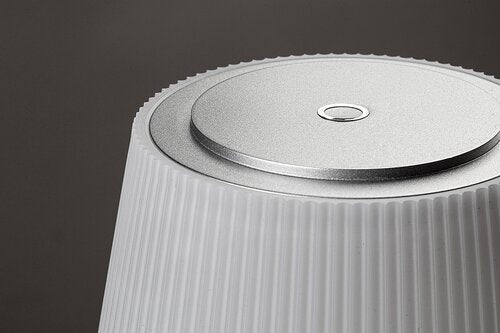 Veioza LED interior/exterior Taena, argintiu, 4W, 200lm, 3000K-5000K, IP44, Rabalux, 76013