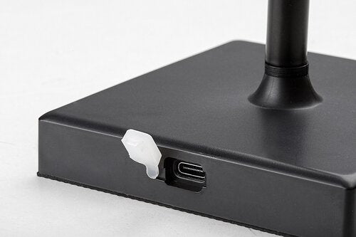 Veioza LED interior/exterior Taena, negru, 4W, 200lm, 3000K-5000K, IP44, Rabalux, 76010