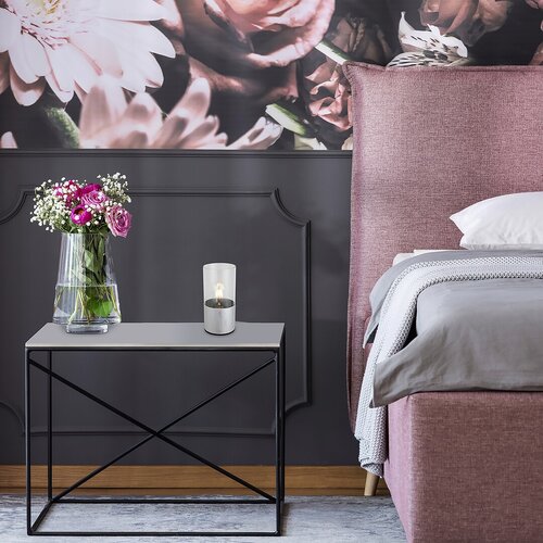 Veioza Zelkova, aluminiu slefuit, 1xE27 , Rabalux 3153