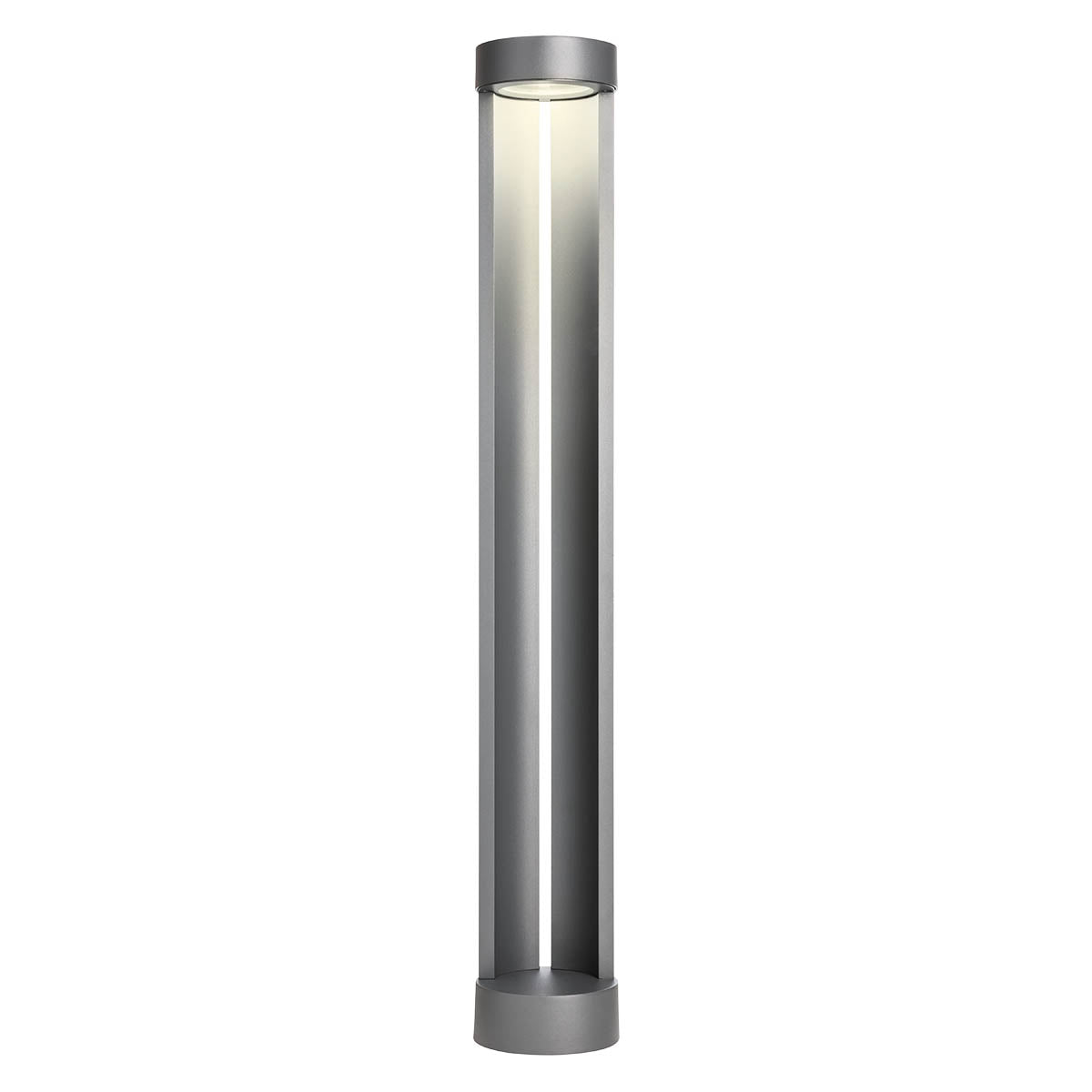 Stalp exterior LED Zeus, gri inchis, 11,5W, 950lm, 3000K, IP54, Redo, 90365