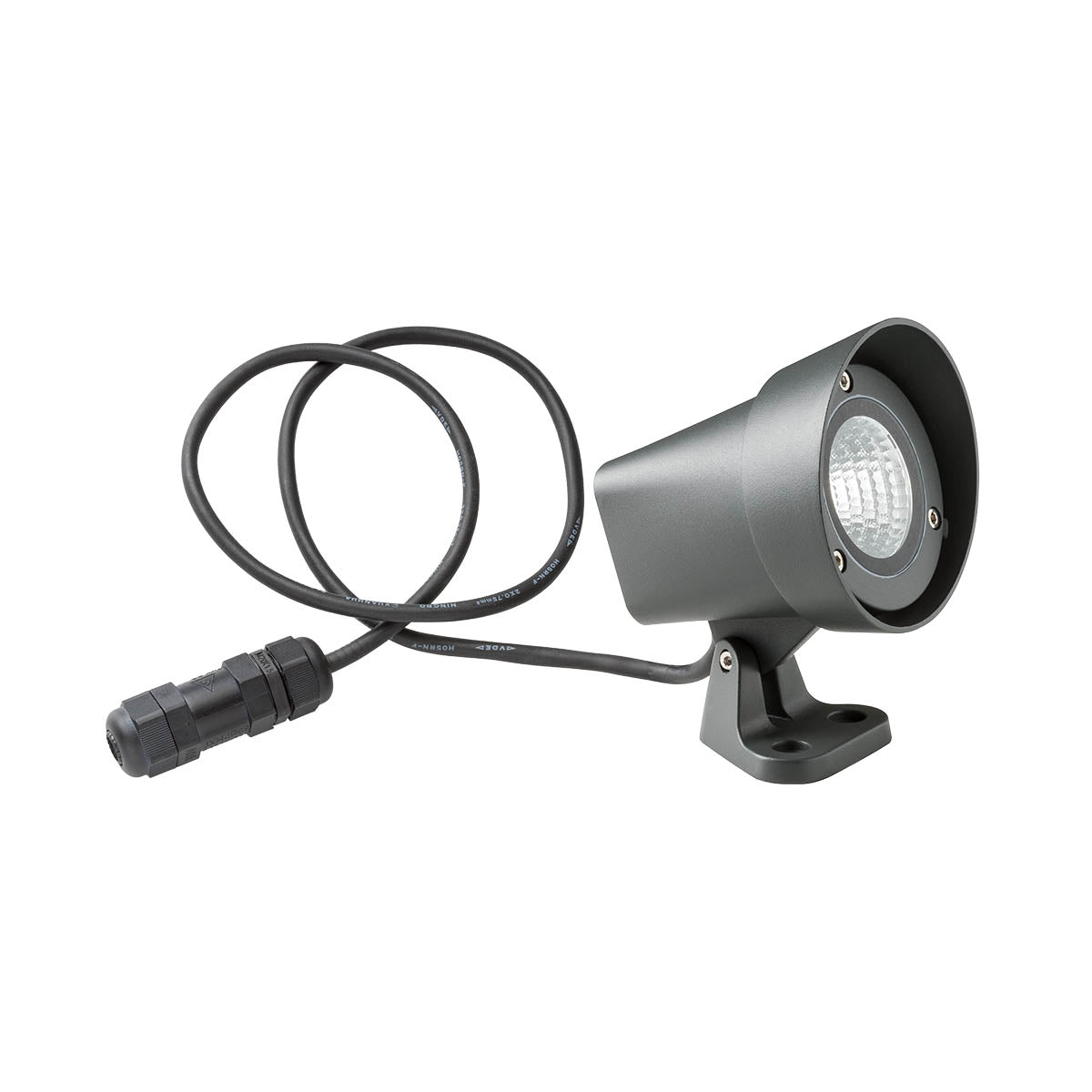 Miniproiector LED exterior Ziggy, gri inchis, 12W, 985 lm, 3000K, IP65, Redo, 90110