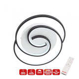 Plafoniera LED Intersia, negru, 38W, 2030lm, 3000K,4500K,6500K, D.48cm, IP20, Smarter, 01-2757