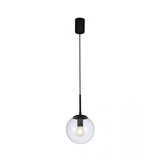 Lustra suspendata Global, negru mat, 1xE27, D.15cm, IP20, Smarter, 01-3164