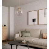 Lustra suspendata Global, alama, 1xE27, D.30cm, IP20, Smarter, 01-3169