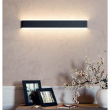 Aplica LED Pepas, negru mat, 30W, 2741lm, 3000K, L.83cm, IP20, Smarter, 01-3207