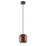 Lustra suspendata Boom, maro mat, 1XGU10, D.12 cm, Smarter 01-3479