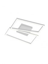Plafoniera LED Slash, alb mat, 30W, 2189lm, 3000K/4000K/6000k, L.50cm, IP20, Smarter, 01-3537