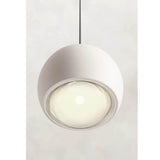 Lustra suspendata LED Aves, alb mat, 12W, 720lm, 3000K, H.200cm, IP20, Smarter, 01-3546