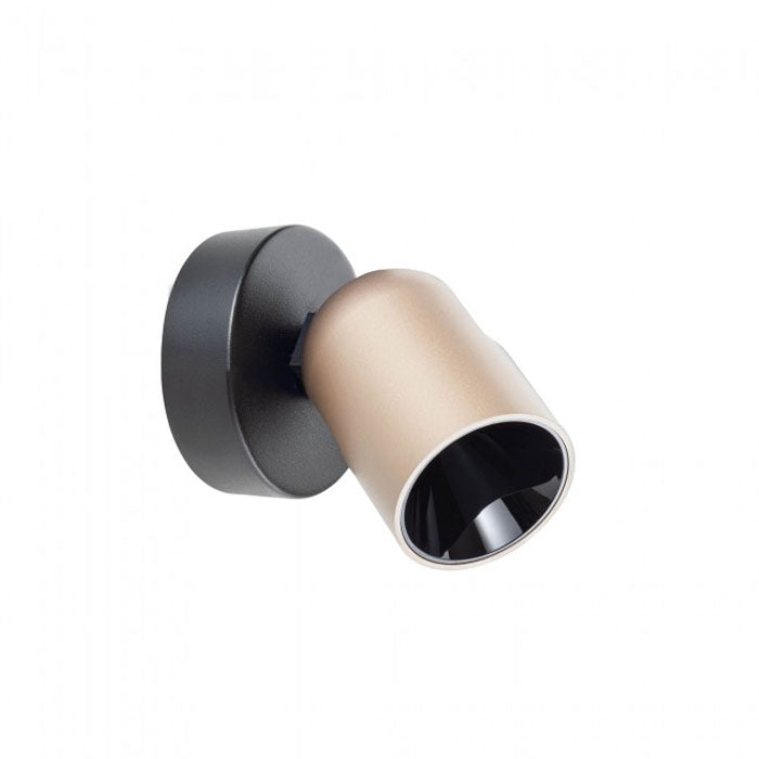 Aplica LED Kobe, negru/silver coffee, 8,5W, 613lm, 3000K, IP20, Redo, 01-3669