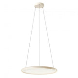 Lustra LED Vance, bej, 70W, 5800lm, 2700K, 4000K, 5000K, telecomanda, D.65cm, IP20, Redo, 01-3737