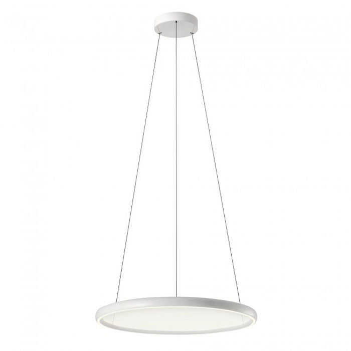 Lustra LED Vance, alb, 70W, 5800lm, 2700K, 4000K, 5000K, telecomanda, D.65cm, IP20, Redo, 01-3938