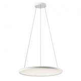 Lustra LED Vance, alb, 90W, 7200lm, 2700K, 4000K, 5000K, telecomanda, D.80cm, IP20, Redo, 01-3939