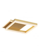 Aplica/plafoniera LED Sami, auriu mat, 40W, 1957lm, 3000K/4000K/6000k, L.33,2cm, IP20, Smarter, 01-3999