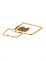 Aplica/plafoniera LED Sami, auriu mat, 80W, 4739lm, 3000K/4000K/6000k, L70cm, IP20, Smarter, 01-4001