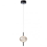 Suspensie Ventura, negru mat, LED, 6W, 667 lumeni, alb cald 3000K, H.25 cm, Smarter 01-4023