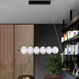 Lustra Ventura, negru mat, LED, 36W, 3611 lumeni, alb cald 3000K, L.84 cm, Smarter 01-4026