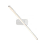 Aplica Row, alb mat, LED, 12W, 728 lumeni, 3000K, IP44, L.60 cm, Smarter 01-4029