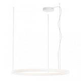 Lustra LED Halley, alb, 50W, 4912lm, 2700K, 3000K, 4000K, D.93cm, IP40, Redo, 01-4457
