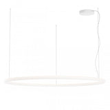 Lustra LED Halley, alb, 80W, 8395lm, 2700K, 3000K, 4000K, D.153cm, IP40, Redo, 01-4459