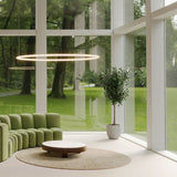 Lustra LED Halley, alb, 100W, 9804lm, 2700K, 3000K, 4000K, D.185cm, IP40, Redo, 01-4460