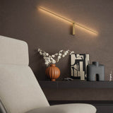Aplica LED Tangent, auriu mat, 9W, 860lm, lumina calda 2700K,2850K,3000K, IP20, Redo, 01-4674