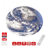 Plafoniera LED Terra, 48W, 3000K,4000K,6500K+RGB, 950lm, TUYA APP, D.48cm, IP20, Smarter, 04-532