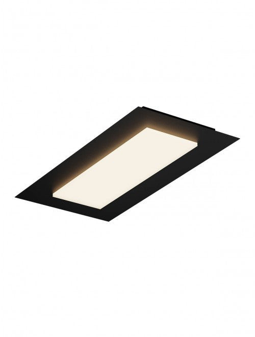 Plafoniera LED Tatami, negru, 40W, 2720lm, 3000K/4000K/6500K, L.70cm, IP20, Smarter, 05-1000