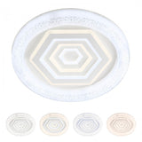 Plafoniera LED Azuki, alb mat, 132W, 9440lm, 3000K, 4500K, 6500K, D.49cm, IP20, Smarter, 05-921