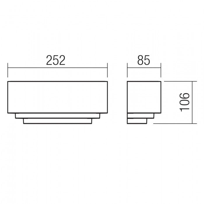 Aplica de perete Peg, auriu mat, 1xE14, L.25cm, IP20, Smarter, 05-954