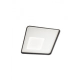 Plafoniera LED Sintesi, negru, 53W, 3285lm, 3000K, 4500K, 6500K, L.45cm, IP20, Smarter, 05-961