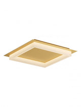 Plafoniera LED Perimetro, auriu, 40W, 2650lm, 3000K/4000K/6500K, L.50cm, IP20, Smarter, 05-978