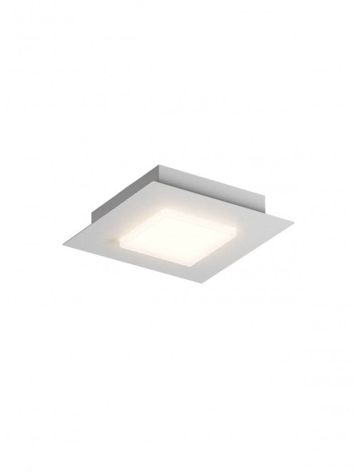 Plafoniera LED Tatami, alb, 16W, 986lm, 3000K/4000K/6500K, L.20cm, IP20, Smarter, 05-986