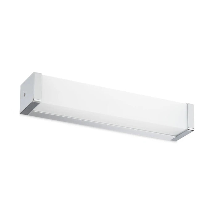 Aplica baie LED Ledo, alb/crom, 8W, 650lm, 4000K, L.35cm, IP44, Smarter, 01-1423