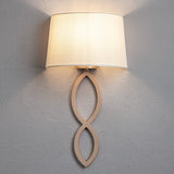 Aplica de perete Sidra, auriu/bej, 1xE27, H.51cm, IP20, Smarter, 02-985