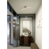 Plafoniera LED Yuno, bronz, 15W, 1600lm, 4000K, L.61cm, IP20, Smarter, 01-2964