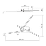 Plafoniera LED Yuno, bronz, 27W, 2700lm, 4000K, L.69cm, IP20, Smarter, 01-2968