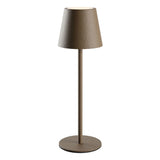 Veioza exterior LED Moby, corten, 3.5W, 195lm, 3000K/4000K/5000K, H.35cm, IP44, Smarter, 90574