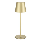 Veioza exterior LED Moby, auriu, 3.5W, 195lm, 3000K/4000K/5000K, H.35cm, IP44, Smarter, 90576