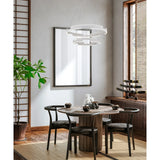 Lustra LED Castle, alb mat, 60W, 3600lm, 3000K, D.60cm, IP20, Smarter, 01-3177