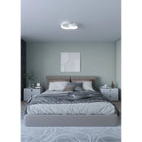 Plafoniera Combi, alb mat, LED CCT, 40W, 3000/4000/6000K, 3433 lumeni, L.48 cm, Smarter 01-3367