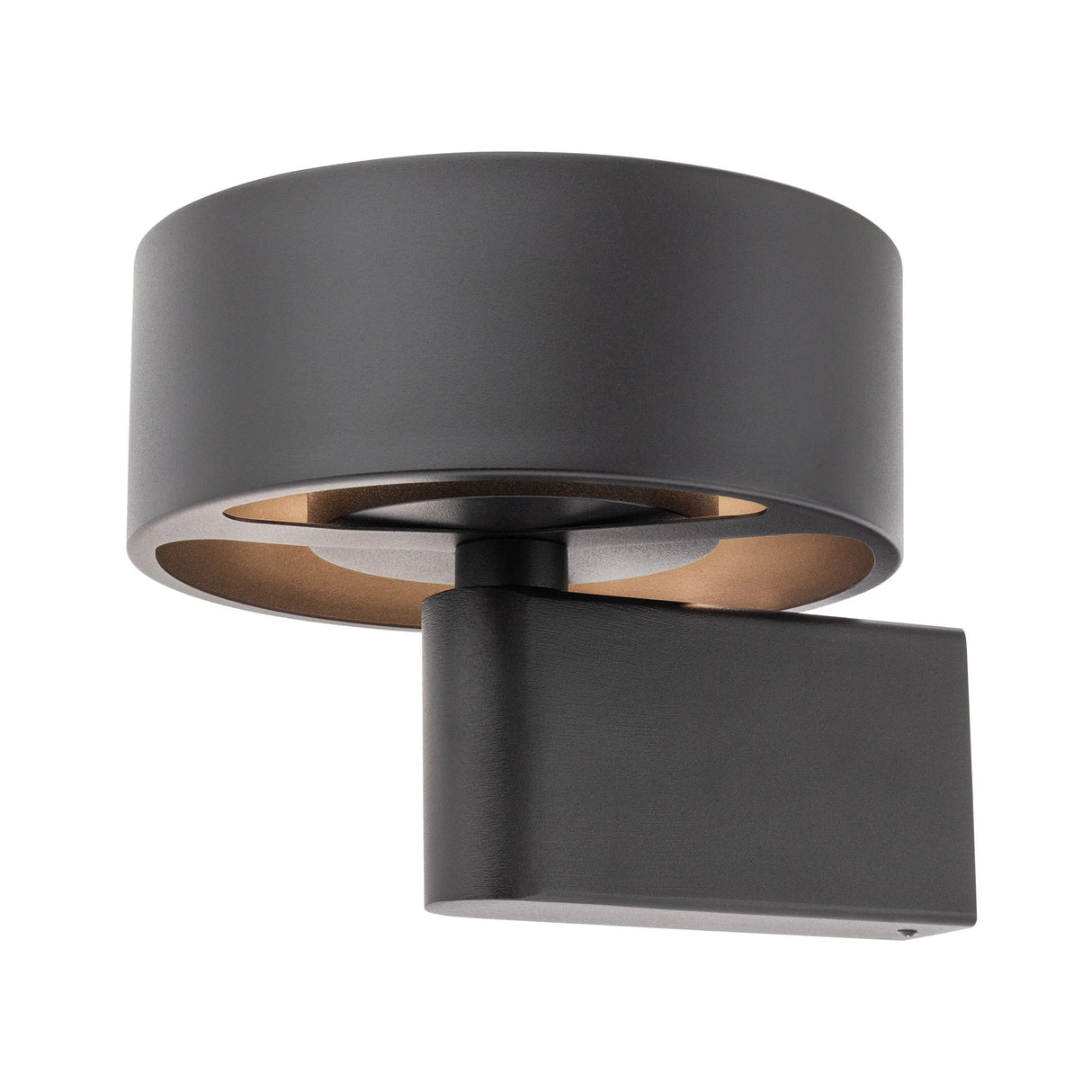 Aplica LED Punkt, negru mat, 6W, 374lm, 3000K, D.15cm, IP20, Smarter, 01-3095