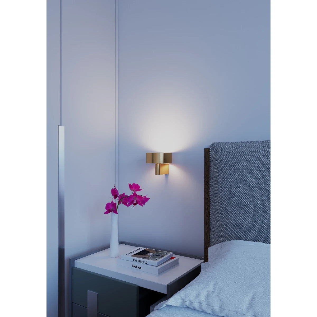 Aplica LED Punkt, alama, 6W, 374lm, 3000K, D.15cm, IP20, Smarter, 01-3094