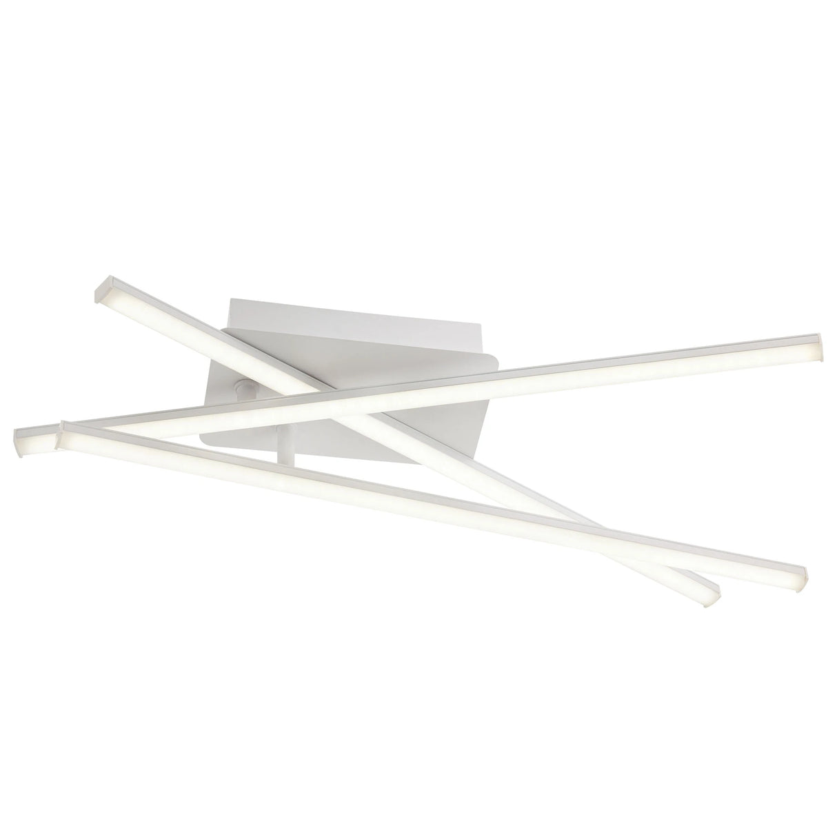 Plafoniera LED Yuno, alb, 26W, 1686lm, 3000K, L.69cm, IP20, Smarter, 01-2965