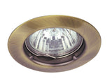 Spot incastrat Relight, bronz, 1 x GU5.3, D.8cm, IP20, Rabalux, 1090