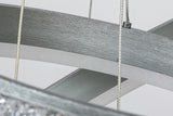 Lustra suspendata LED Avalon, aluminiu slefuit, 75W, 4730lm, 4000K, IP20, Rabalux, 2230